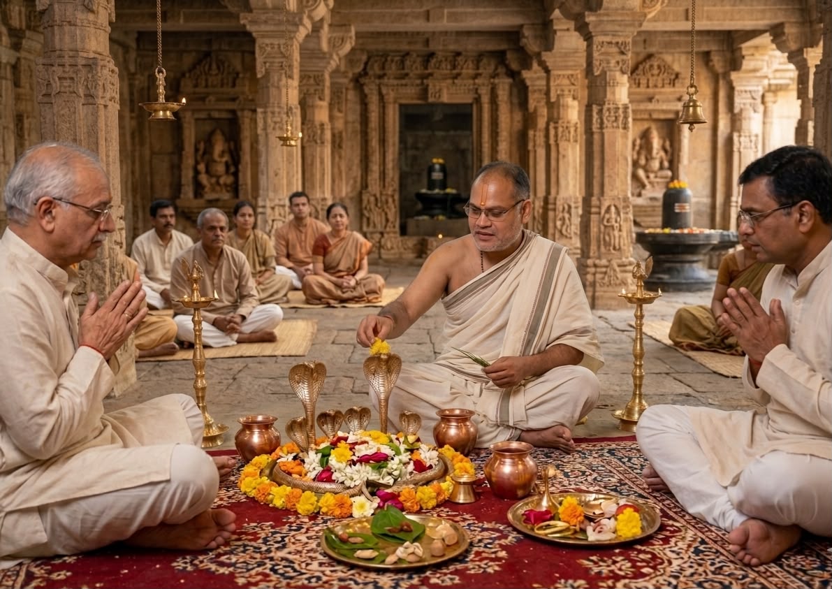 Kalsarp Shanti Puja at Trimbakeshwar