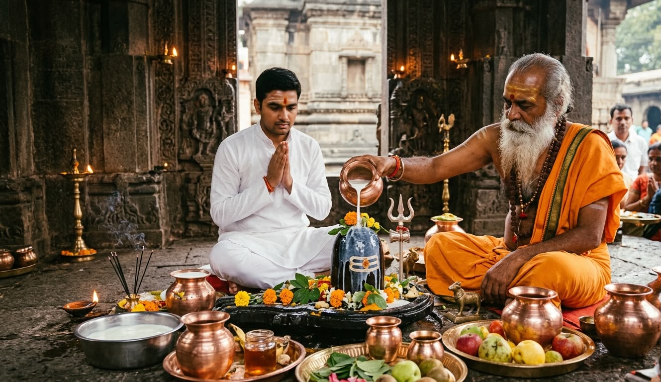 Narayan Nagbali Puja at Trimbakeshwar