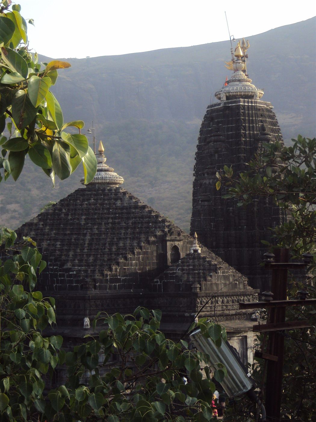 Shikhara of Trimbakeshwar Jyotirlinga temple